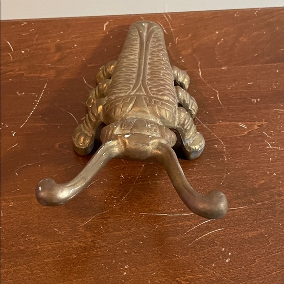 Cast Iron Gold Beetle Bug Boot Jack Tool - Picture 4 of 5